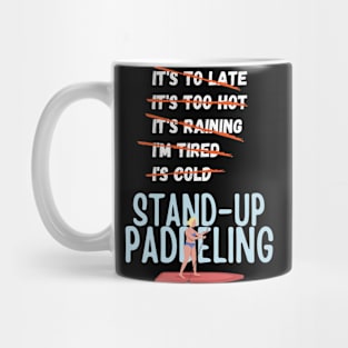 Stand Up Paddeling Mug